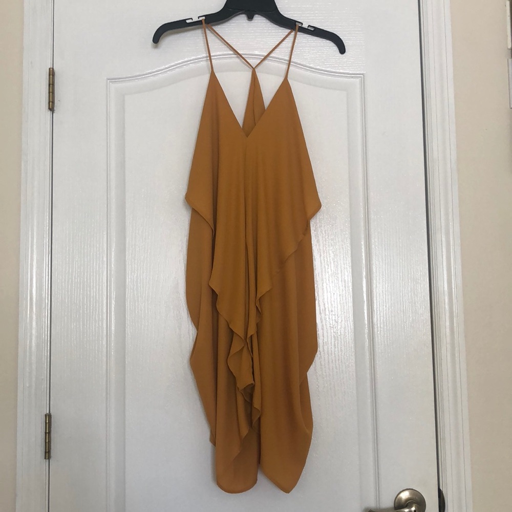 Mustard dress